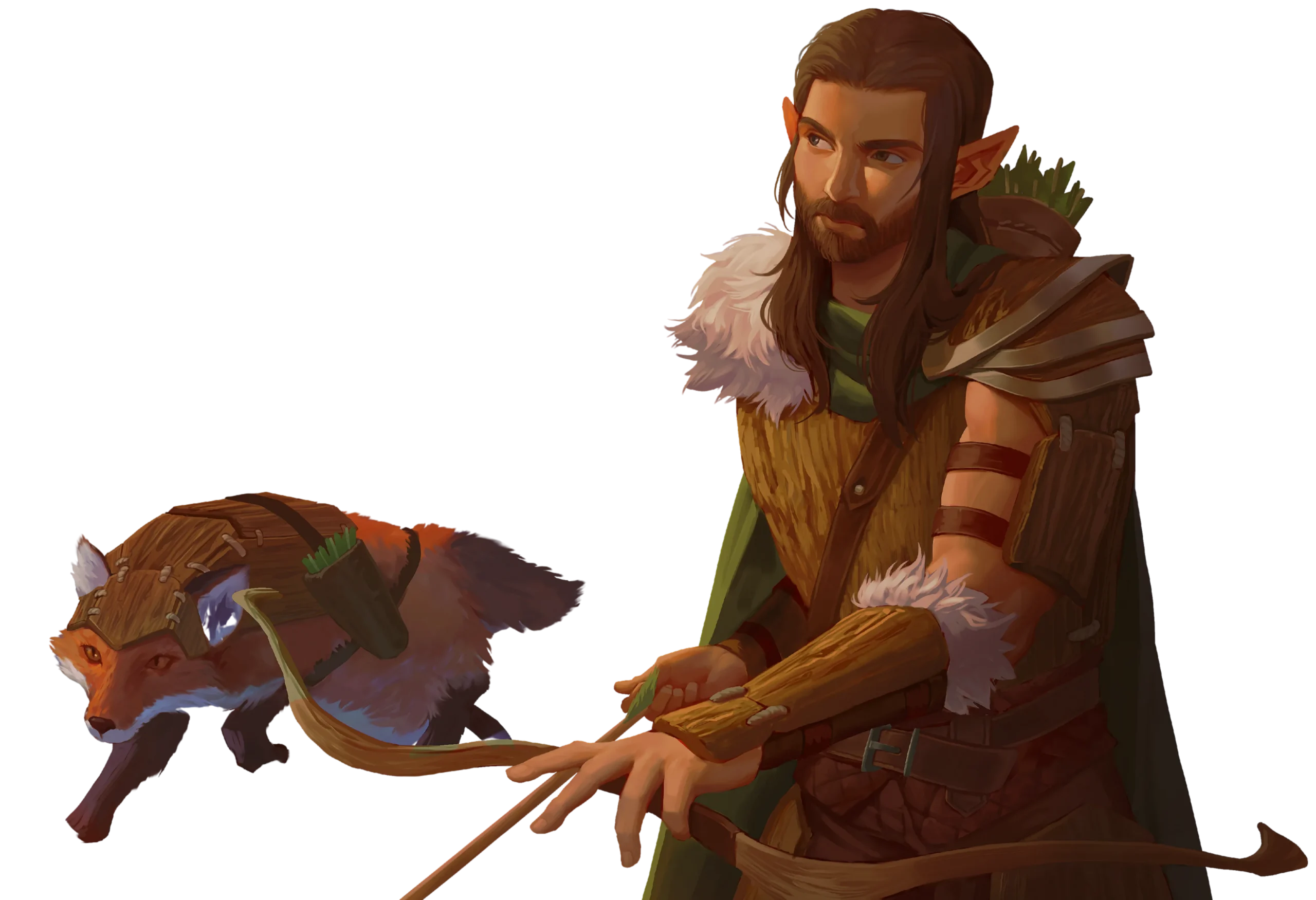 Daggerheart Ranger and fox companion